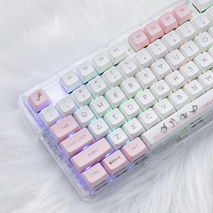 Pretty in Pink: How Cute Pink Keycaps Light Up Your Writing